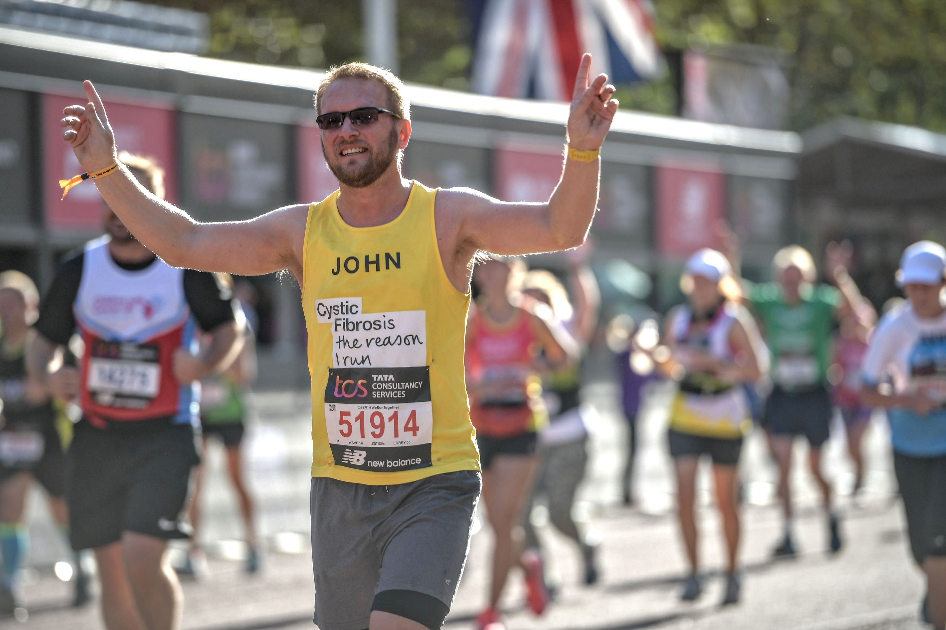Rob Burrows Leeds Marathon 2024