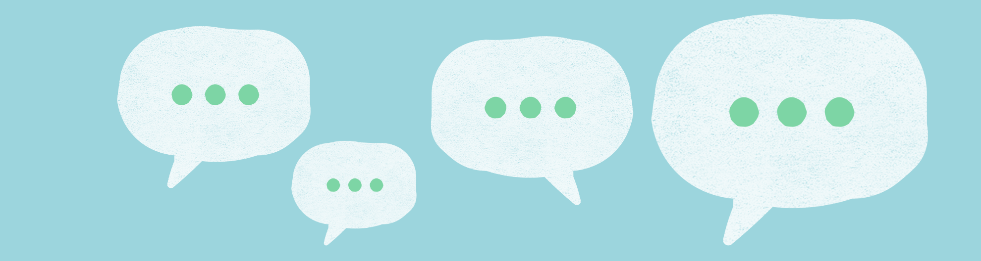 speech bubbles