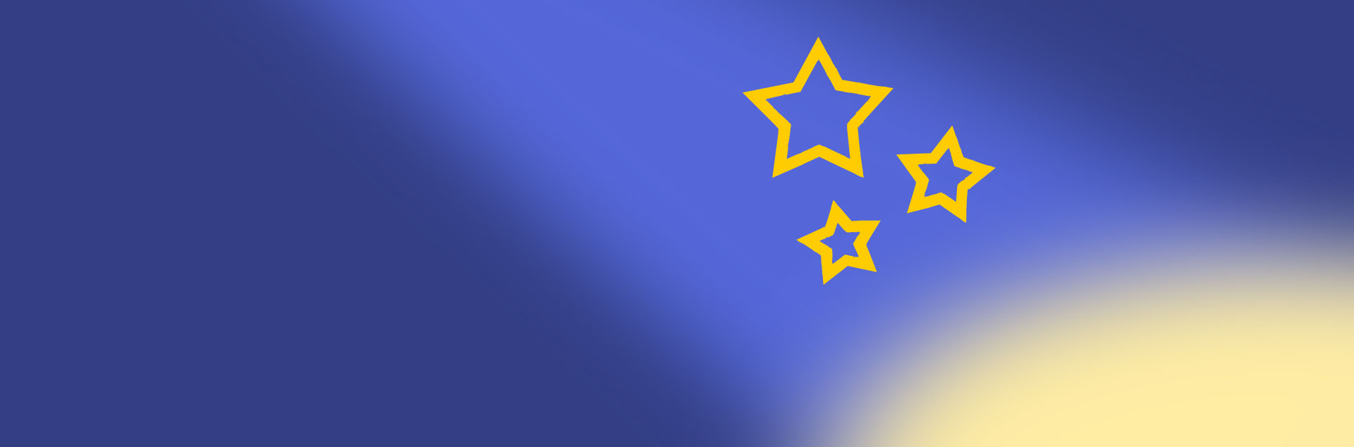 stars on blue background