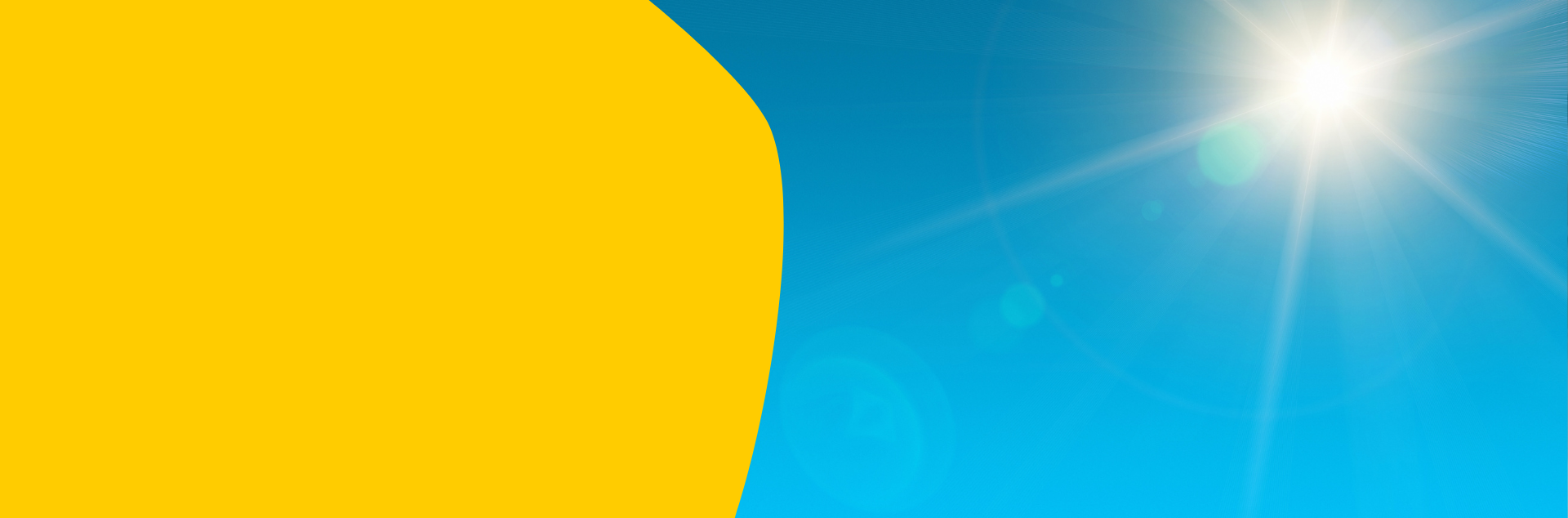 sun in cloudless sky