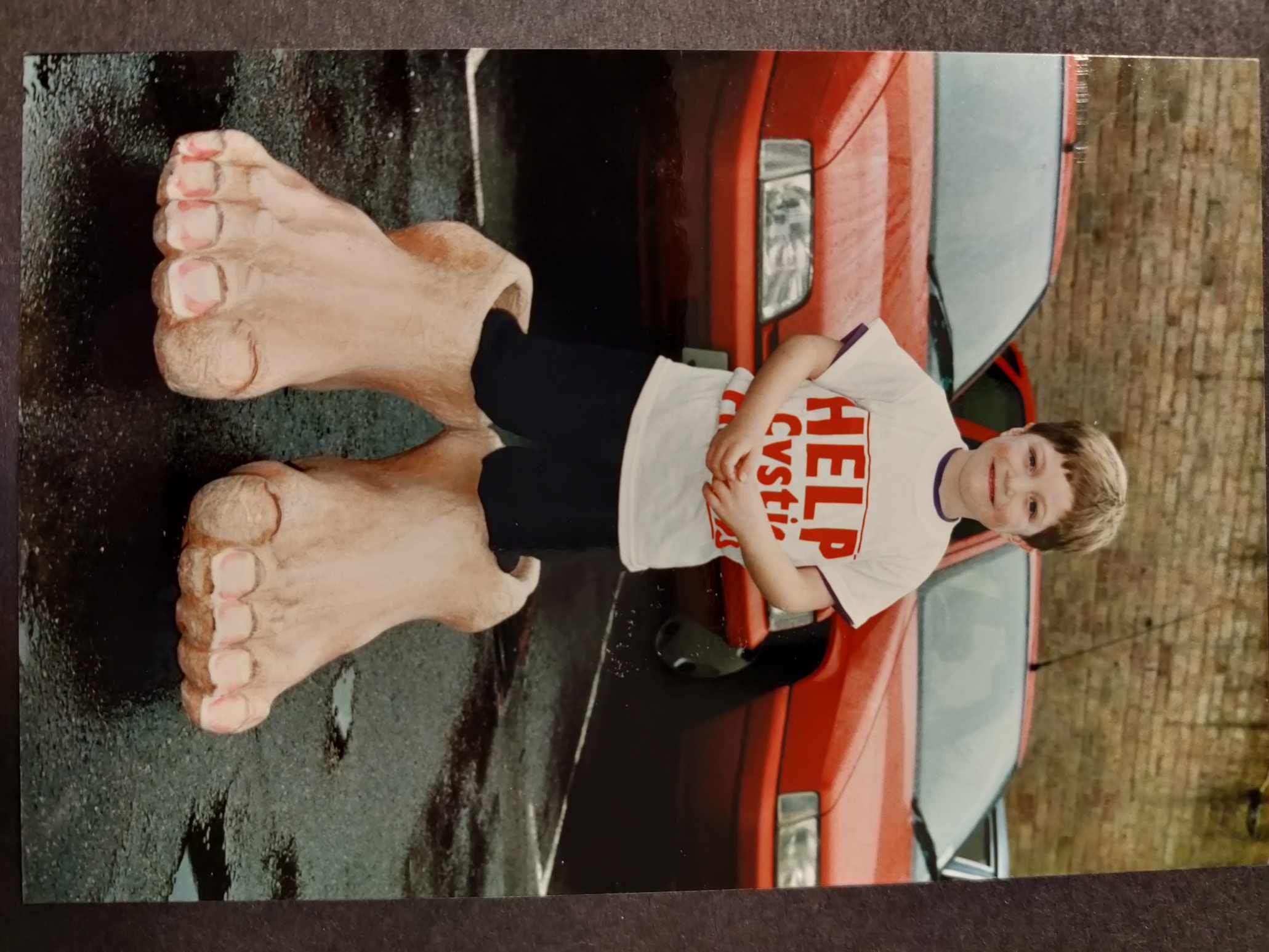 Rob as a young boy