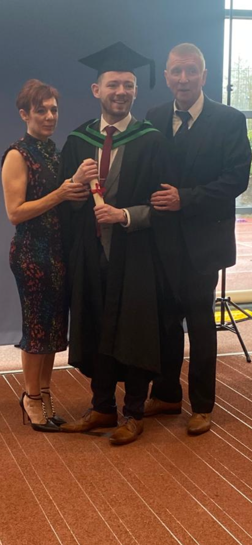 Cahir graduating