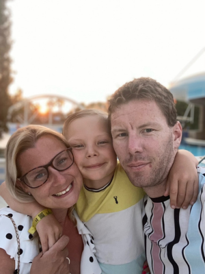 Dan, Emma and Charlie