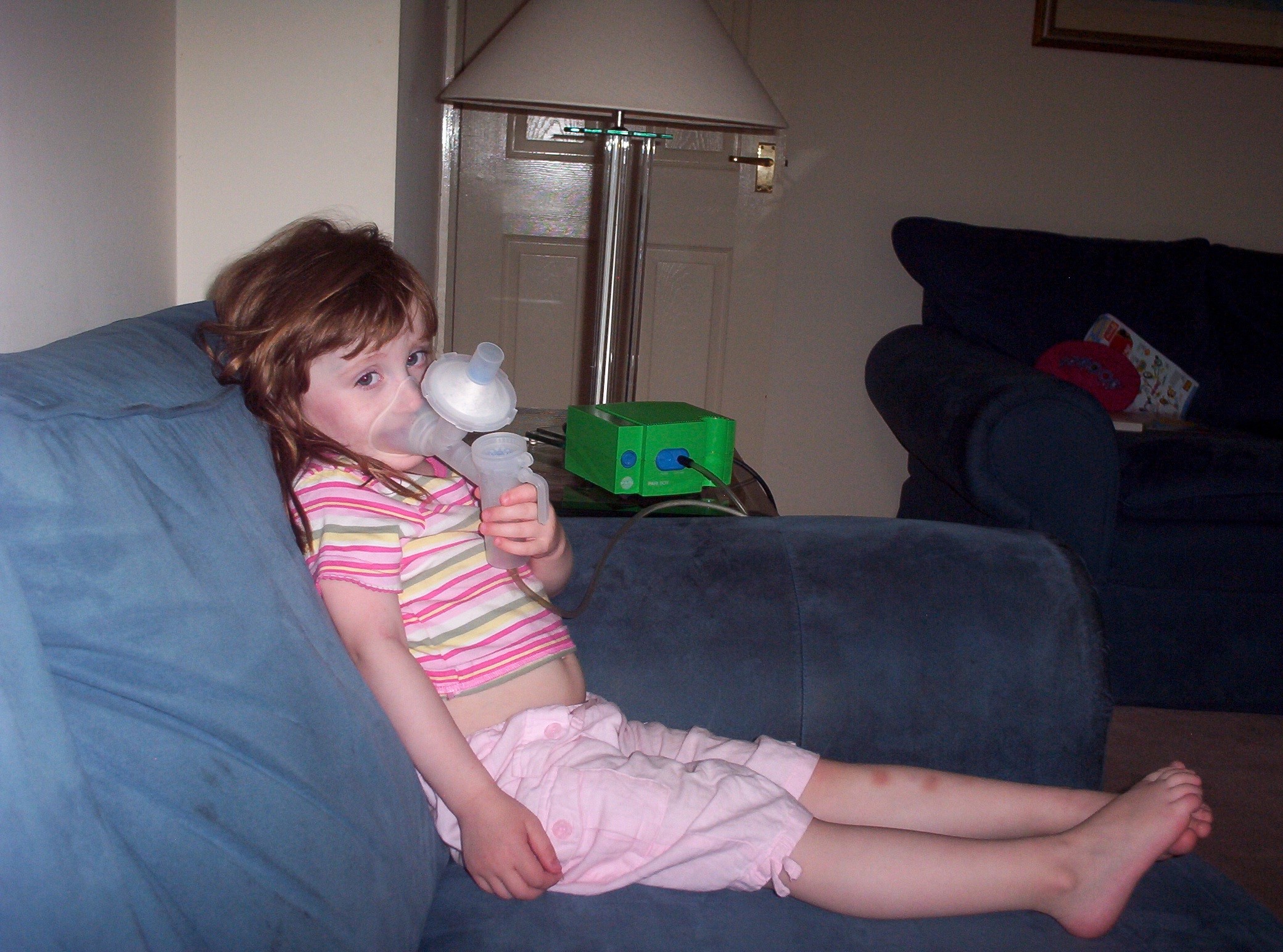 Emily as a young child