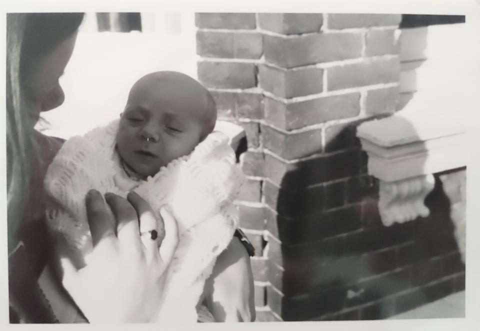 Joseph as a baby