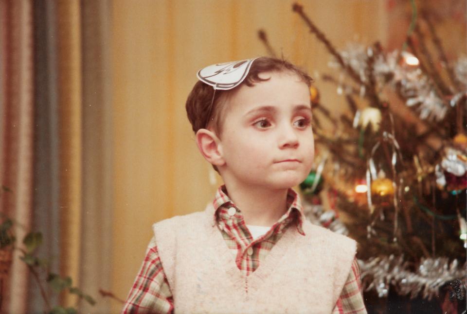 Joseph at Christmas as a child