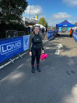 claire at Go Swim