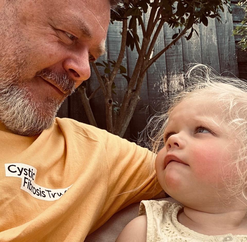 Tim and daughter River