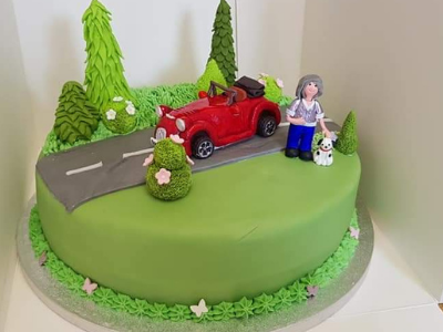 Car cake