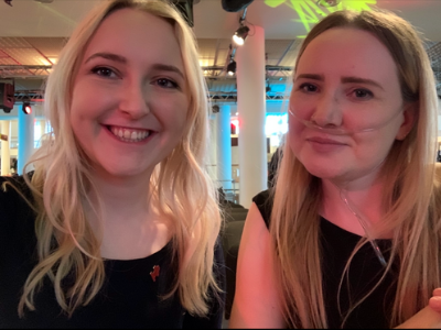 Laura and Rachel