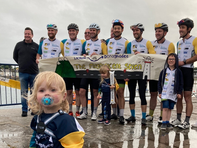 Duane and team with Xander