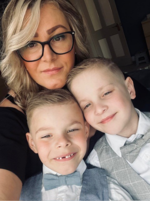 Marta and her boys