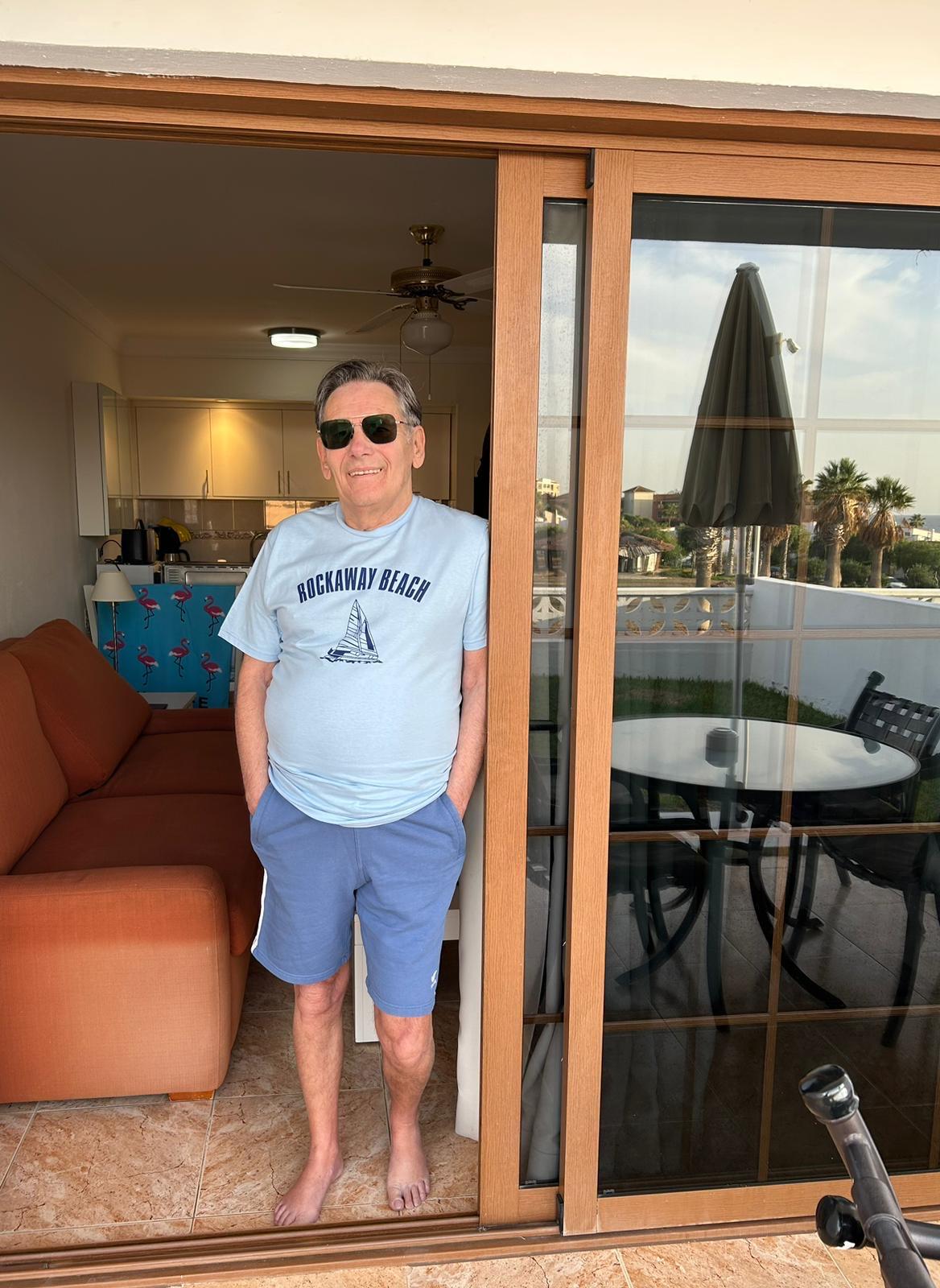 Paul on holiday recently