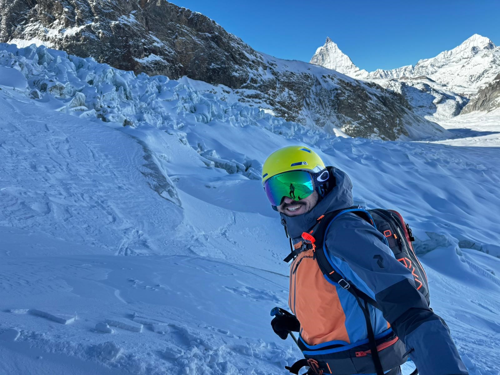 Rich skiing