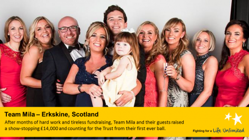 Team Mila Erkskine Scotland