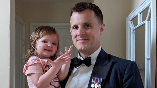 Nicholas and daughter