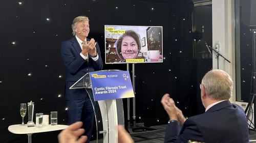 Richard Madeley clapping