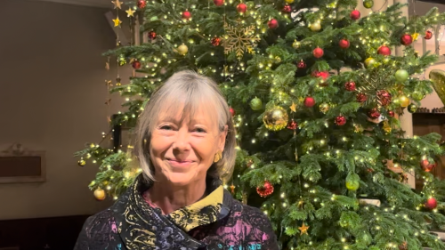 Jenny Agutter attending the concert 
