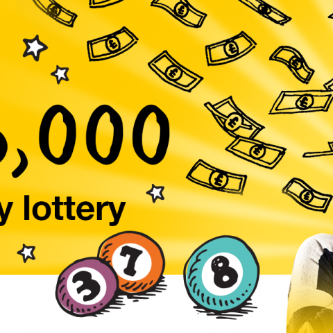 CF Lottery Landing page image