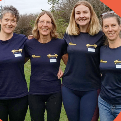 Sophie Pierce, our Trustee, and her rowing team