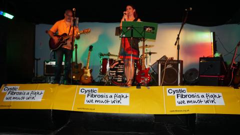 Charity music show for the Cystic Fibrosis Trust