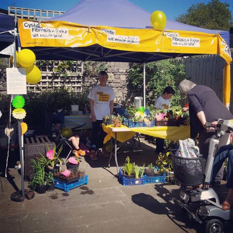 How to open garden plant sale