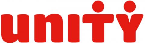 Unity Logo red