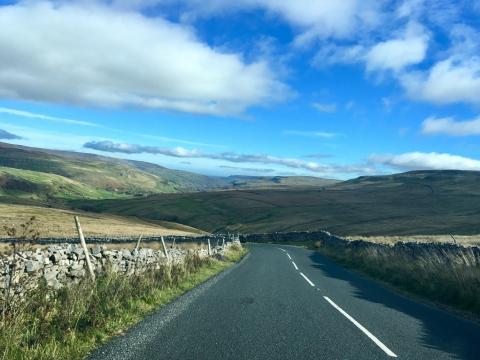 A view of the Yorkshire Dales