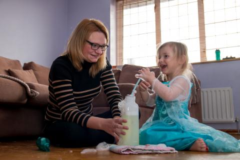 Amy and Evie