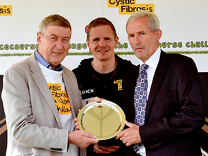 Antony, Nick and the owner of the winning horse