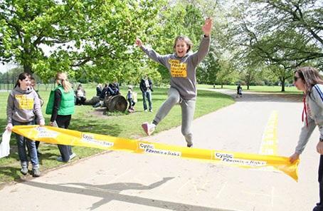 Jenny Agutter and Dulwich Park Fun Run