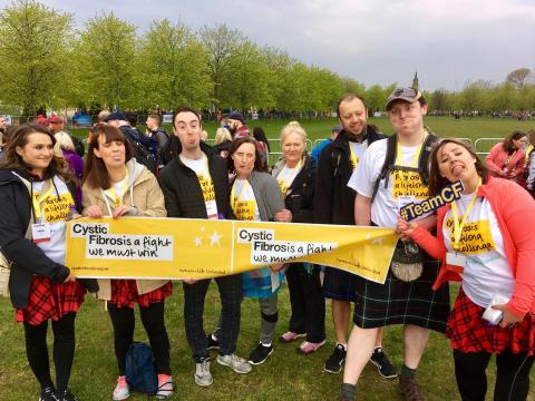 Kiltwalk Glas