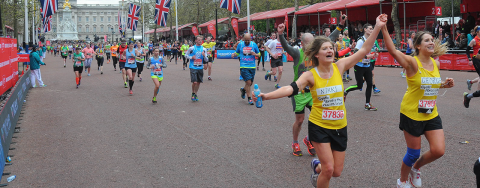 Marathon Georgine and Nikki