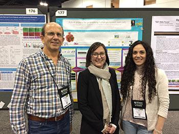 Dr Mike Gray, Dr Vinciane Saint-Criq and Sara Cuevas Ocaña at NACFC 2018