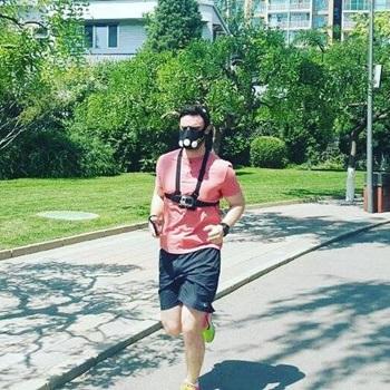 Padraic Beijing half marathon
