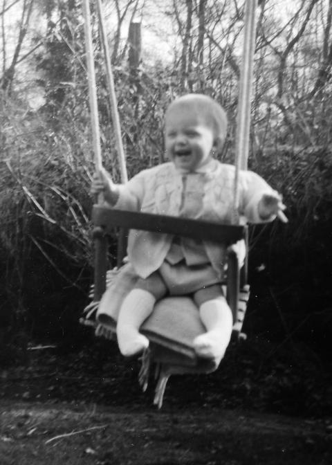 Tim as a baby
