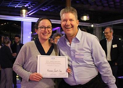 Vinciane poster prize certificate