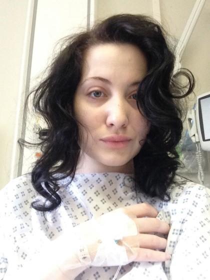 Bianca in hospital