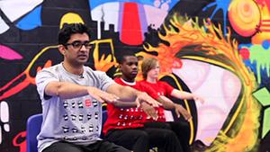 Tai chi class