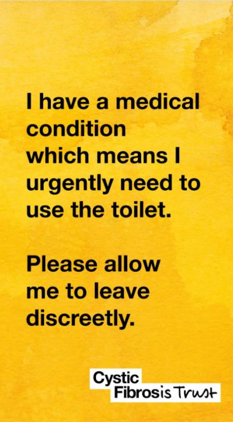 I need to use the toilet class pass