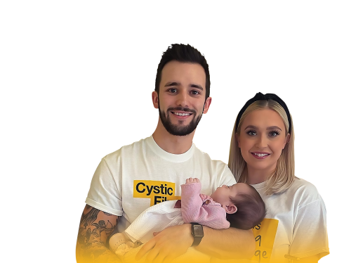 Baby Harper with Aimee and Callum