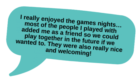 Games night quote