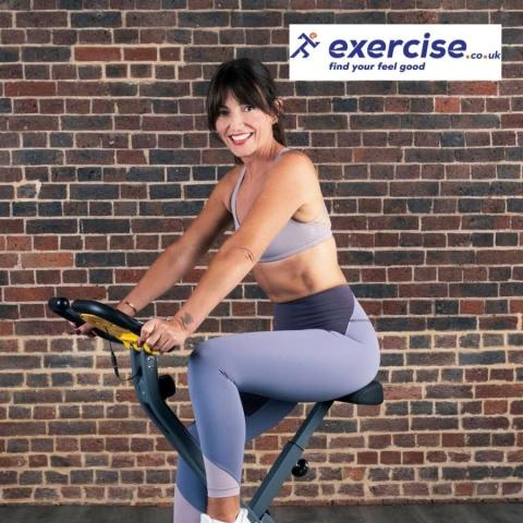 DAVINA FOLDING EXERCISE BIKE