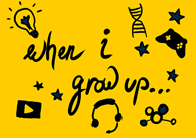 When I grow up logo