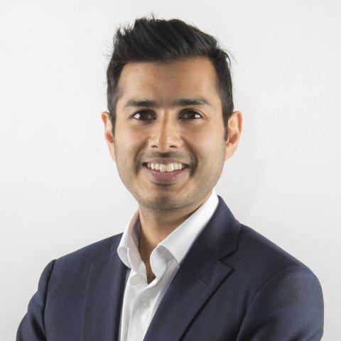 Photo of CF researcher and clinician Dr Anand Shah