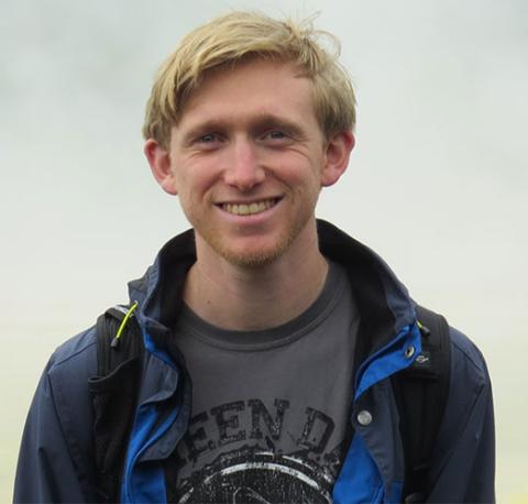 Photo of researcher Dr Chris Ruis