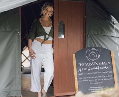 Nicole at The Sussex Shala